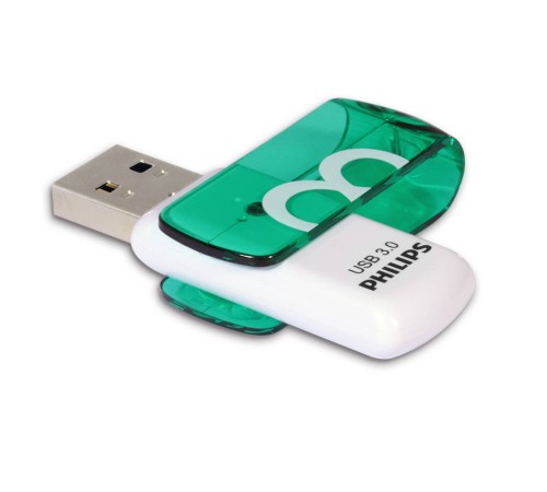 Флеш накопитель 8GB PHILIPS VIVID3.0 8GB, USB 3.0