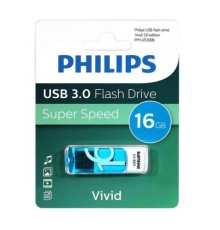 Флеш накопитель 16GB PHILIPS VIVID3.0 16GB, USB 3.0