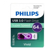 Флеш накопитель 64GB PHILIPS VIVID3.0 64GB, USB 3.0