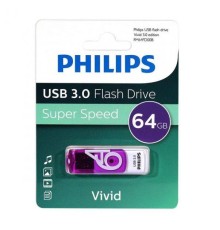 Флеш накопитель 64GB PHILIPS VIVID3.0 64GB, USB 3.0