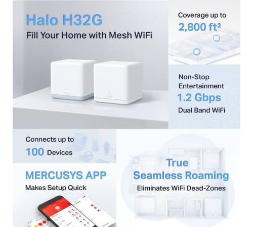Mercusys Halo H32G(2-pack) Mercusys Halo H32G(2-pack)