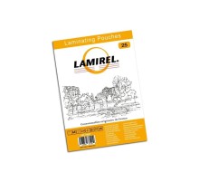 Пленка для ламинирования Fellowes 100мкм A4 (25шт) глянцевая 216x303мм Lamirel (LA-78801)