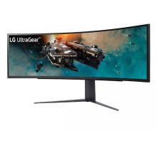 МОНИТОР 49" LG 49GR85DC-B Black (VA, изогнутый, 5120×1440, 240Hz, 1 ms, 178°/178°, 450 cd/m, 2500:1, +HDMI, DisplayPort)