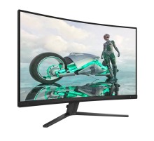 МОНИТОР 32" PHILIPS 32M2C3500L/00 Dark-Grey (VA, изогнутый, 2560x1440, 180Hz, 0.5 ms, 178°/178°, 300 cd/m, 3000:1,HDMI)