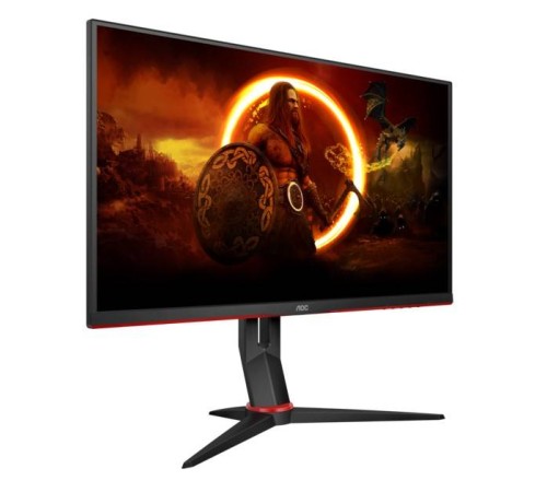 МОНИТОР 27" AOC 27G2SPU Black-Red с поворотом экрана (VA, 1920x1080, 280Hz, 0.1 ms, 178°/178°, 300 cd/m, 80M:1, +2xHDMI)