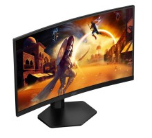 МОНИТОР 27" AOC CQ27G4X Black с поворотом экрана (VA, изогнутый, 2560x1440, 180Hz, 0.5 ms, 178°/178°, 300 cd/m, 80M:1)