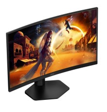 МОНИТОР 27" AOC CQ27G4X Black с поворотом экрана (VA, изогнутый, 2560x1440, 180Hz, 0.5 ms, 178°/178°, 300 cd/m, 80M:1)