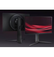 МОНИТОР 23.8" LG 24GS65F-B Black с поворотом экрана (IPS, 1920x1080, 180Hz, 1 ms, 178°/178°, 300 cd/m, 1000:1, +НDMI,DP)