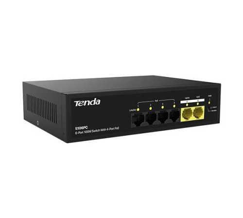 Коммутатор 6PORT 100M S106PC TENDA