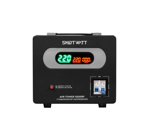 Стабилизатор напряжения Smartwatt Tower 5000RF 5000ВА черный Стабилизатор напряжения Smartwatt Tower 5000RF 5000ВА черный