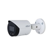 DAHUA DH-IPC-HFW2249SP-S-LED-0280B Уличная цилиндрическая IP-видеокамера Full-color с ИИ 2Мп, 1/2.8” CMOS, объектив 2.8мм, видеоаналитика, LED-подсветка до 30м