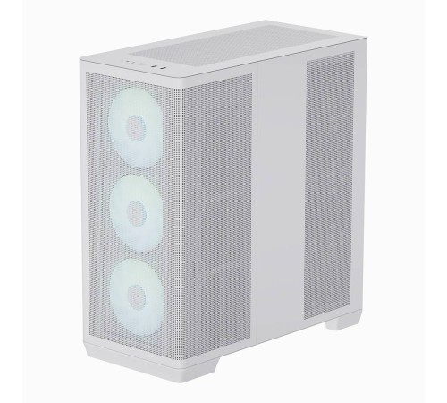 Корпус Mid-Tower AEROCOOL APNX CREATOR C1-WT-V1 white (ATX, без БП, ARGB fans, 3*USB3.2) (4711099474318)