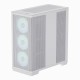 Корпус Mid-Tower AEROCOOL APNX CREATOR C1-WT-V1 white (ATX, без БП, ARGB fans, 3*USB3.2) (4711099474318)
