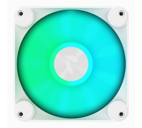 Вентилятор AeroCool APNX FP1-120 PWM ARGB White 120×120×30mm (33,2dB(A), 500-1600±10%RPM, 4 pin/3 pin) (4711099474394)