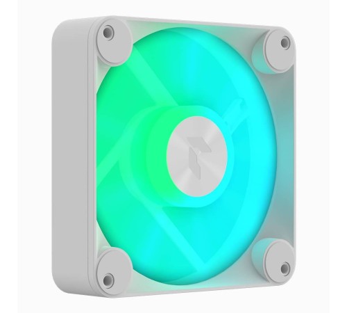 Вентилятор AeroCool APNX FP1-120 PWM ARGB White 120×120×30mm (33,2dB(A), 500-1600±10%RPM, 4 pin/3 pin) (4711099474394)