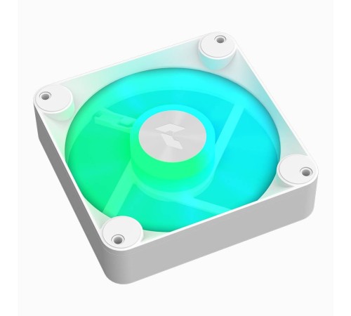 Вентилятор AeroCool APNX FP1-120 PWM ARGB White 120×120×30mm (33,2dB(A), 500-1600±10%RPM, 4 pin/3 pin) (4711099474394)