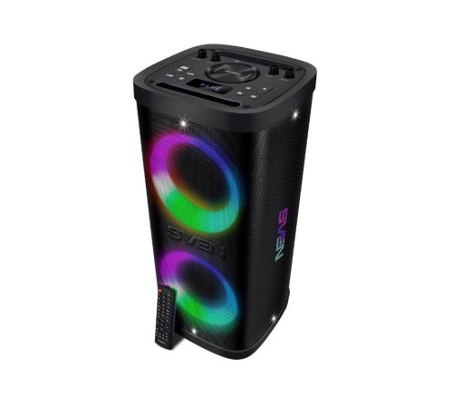 SVEN АС PS-930, черный (150 Вт, TWS, Bluetooth, FM, USB, microSD, LED-дисплей, 7200мА*ч)