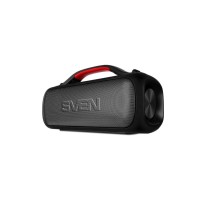 SVEN АС PS-360, черный (24 Вт, Waterproof (IPx5), TWS, Bluetooth, FM, USB, 3000мА*ч)