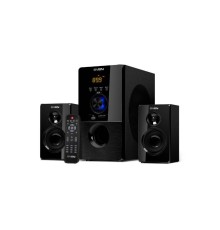 SVEN АС MS-2050, черный (55 Вт, Bluetooth, пульт, дисплей, FM, USB, SD)