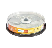 Диск CD-R Philips 700 Mb, 52х, Cake Box (10)