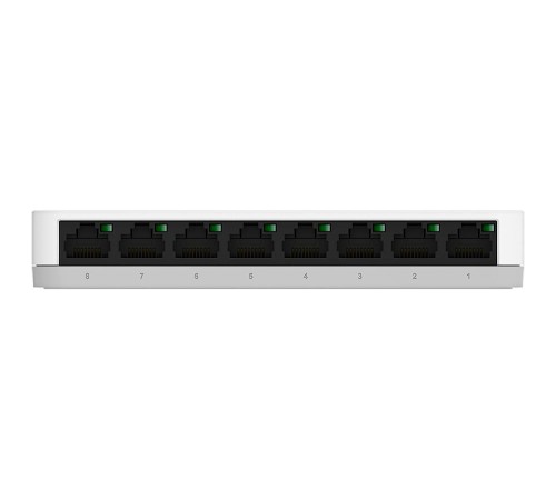 D-Link DGS-1008A/F1A Неуправляемый коммутатор с 8 портами 10/100/1000 Base-T и функцией энергосбережения