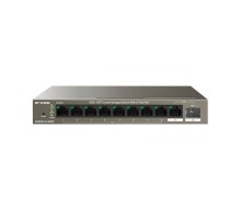 IP-COM G2210P-8-102W Коммутатор управляемый PoE, 10 портов, 9x1 Гбит/с, SFP 1x1 Гбит/с, PoE 8x30Вт (до 92 Вт)