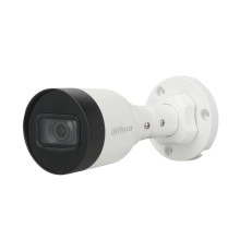 DAHUA DH-IPC-HFW1230S1P-0280B-S6 Уличная цилиндрическая IP-видеокамера 2Мп, 1/2.8” CMOS, объектив 2.8мм, ИК-подсветка до 30м, IP67,  корпус: металл, пластик