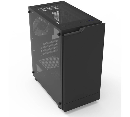 Корпус ZALMAN T4 PLUS, MATX, BLACK, WINDOW, 1 x Combo (3.5'' or 2.5''), 1x3.5'', 2x2.5", 1xUSB2.0, 2xUSB3.0, REAR 1x120mm ARGB (T4 PLUS)