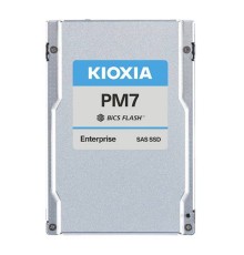 Твердотельный диск 15360GB Toshiba Kioxia Enterprise PM7-R, 2.5",15mm, BiCS FLASH,SED, SAS 24Gbps [R/W - 4200/4100 MB/s]