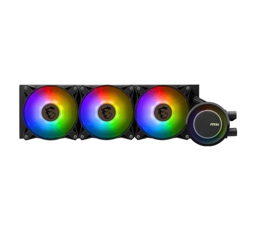 Комплект водяного охлаждения MSI MAG CoreLiquid E360 Black LGA 1150/1151/1155/1156/1200/1700 AM5/AM4/TR4/sTRx4 ARGB Комплект водяного охлаждения MSI MAG CoreLiquid E360 Black LGA 1150/1151/1155/1156/1200/1700 AM5/AM4/TR4/sTRx4 ARGB