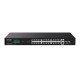 Tenda TEG1128P-24-410W Коммутатор неуправляемый PoE, 28 порта, 24x1 Гбит/с, PoE 24х30 Вт (до 410Вт), RJ45 2x1 Гбит/с