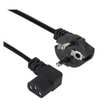 Кабель комп - розетка 220V EU (угол-угол) 3m, iOpen <ACE021R-3.0M>_1