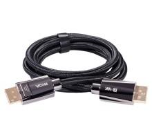 Кабель соединительный DISPLAY PORT v2.1 80GBps, 8K@60Hz, 2m,медь, VCOM <CG655-2.0>_1