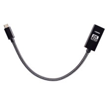 Кабель-адаптер USB3.1 Type-Cm --> HDMI A(f) 8K@60Hz, 0.2m, медь,Telecom <TCC022>_1