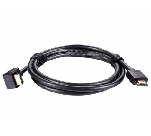 Кабель HDMI---HDMI ver 2.1 8K@60Hz угол 90град  1.5м, медь, Telecom <TCG256-1.5M>_1