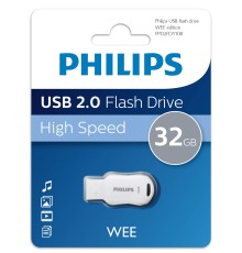 Флеш накопитель 32GB PHILIPS WEE 2.0 32GB, USB 2.0