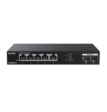 Коммутатор 5PORT 1000M 2SFP+ TEM2007X TENDA