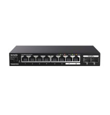 Сетевой коммутатор TENDA TEM2010X Настольное исполнение 8x10Base-T / 100Base-TX / 1000Base-T 2xSFP+ 12 Вт TEM2010X