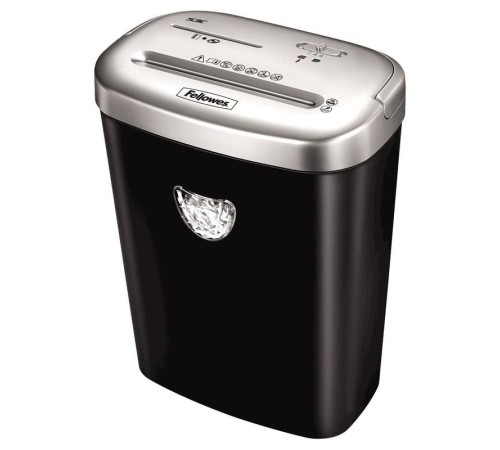 Fellowes Шредер PowerShred 53C FS-46531, {DIN P-4, 4х35мм, 10лст., 23лтр.,уничт.: скобы,скр., пл.карты,CD}
