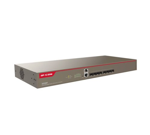 IP-COM X5308F Коммутатор с облачным управлением L3, 8х10G Base-X SFP+, 1хRJ45 Console port, 1хRJ45 MGT port IP-COM X5308F Коммутатор с облачным управлением L3, 8х10G Base-X SFP+, 1хRJ45 Console port, 1хRJ45 MGT port