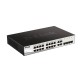 D-Link DGS-1210-20/F2 Настраиваемый L2 коммутатор с 16 портами 10/100/1000Base-T и 4 комбо-портами 100/1000Base-T/SFP