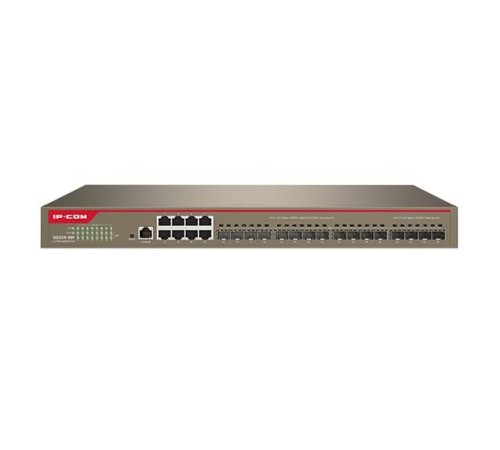 IP-COM G5324-16F Коммутатор облачный управляемый L3, 8x1 Гбит/с, SFP 16x1 Гбит/с IP-COM G5324-16F Коммутатор облачный управляемый L3, 8x1 Гбит/с, SFP 16x1 Гбит/с