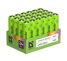 Defender Батарейка алкалиновая LR03-24box ААА, бокс, 24 шт., EcoLine