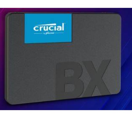 Твердотельный диск 4TB Crucial BX500 , 2.5", SATA III [R/W - 540/500 MB/s] TLC 3D NAND
