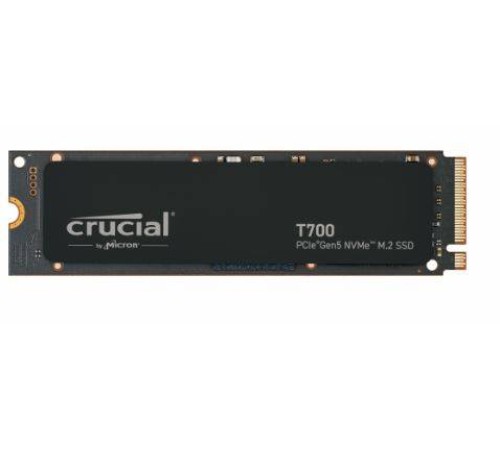 Твердотельный диск 2TB Crucial T700 CT2000T700SSD3, M.2, PCI-E 5.0 x4, TLC 3D NAND [R/W - 12400/11800MB/s]