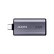 Твердотельный диск 500GB A-DATA SC750, External, USB 3.2 Gen 2 Type-C, [R/W -1050/1000 MB/s] серый