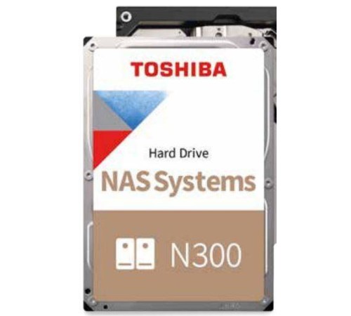 Жесткий диск 6 TB Toshiba HDWG760EZSTA N300 3.5", SATA3, 6Gb/s, 7200 RPM, 512Mb