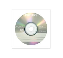 Диск DVD+R Philips 4.7 Gb, 16x, Бум.конверт
