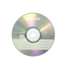 Диск DVD+RW Philips 4.7 Gb, 4x, Конверт