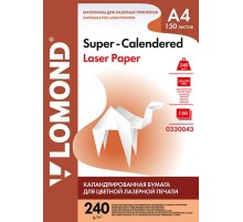 Бумага  LOMOND 240 г/м2  суперкаландр. д/с, А4, 150 листов